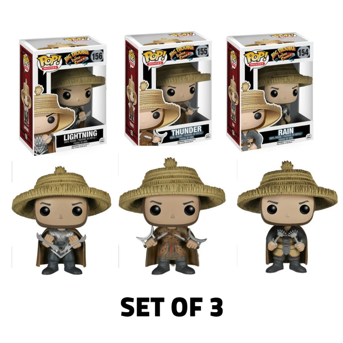 Rain , Thunder , Lighting (Set of 3)